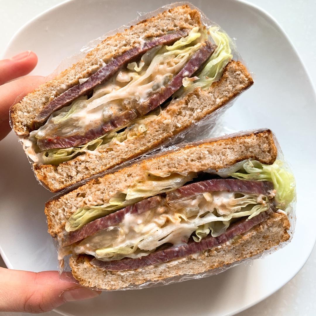 每天都要健康go做的我爱面包夹肉|健康瘦备餐三明治&沙拉酱