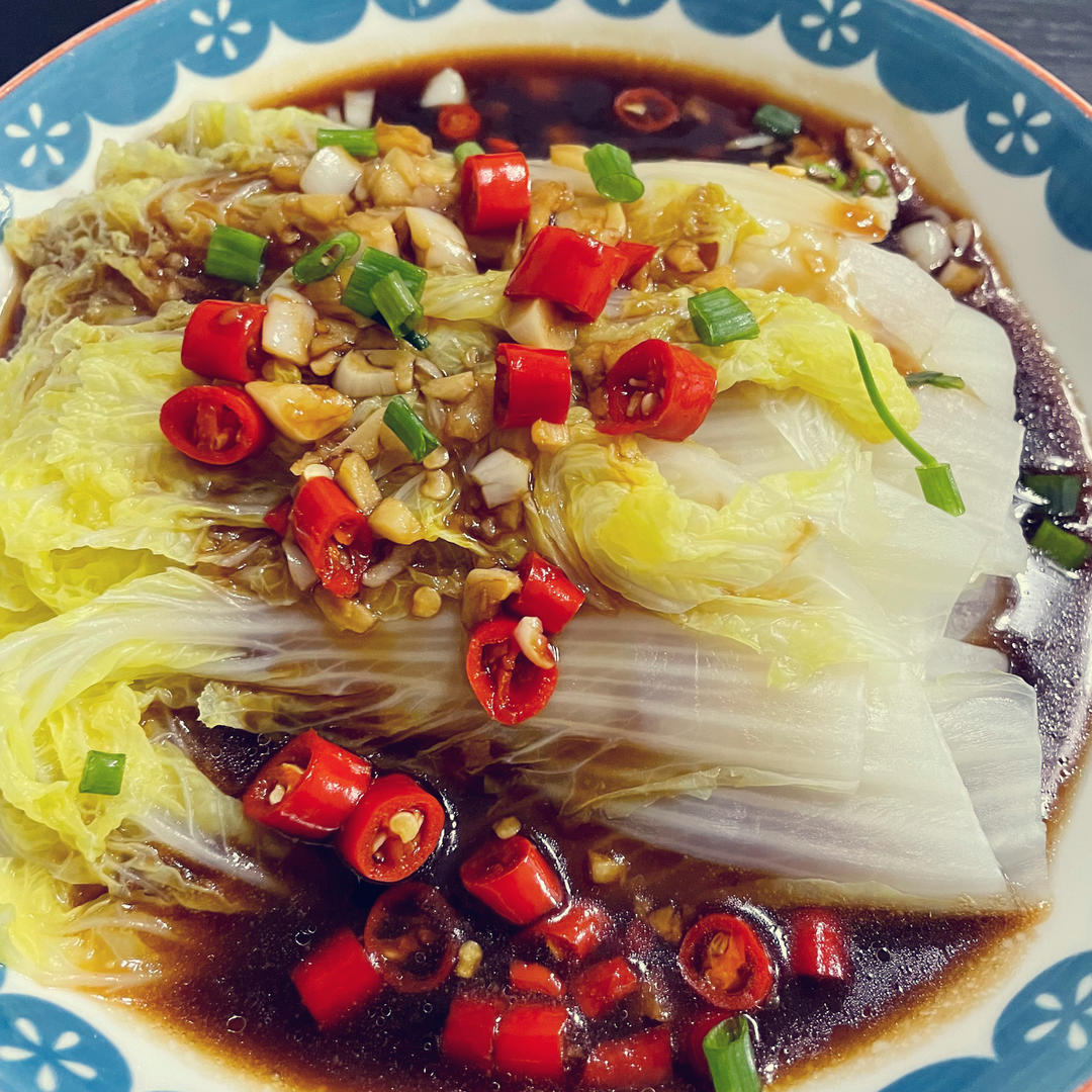 5分钟搞定‼️家常菜蒜香娃娃菜，巨好吃！