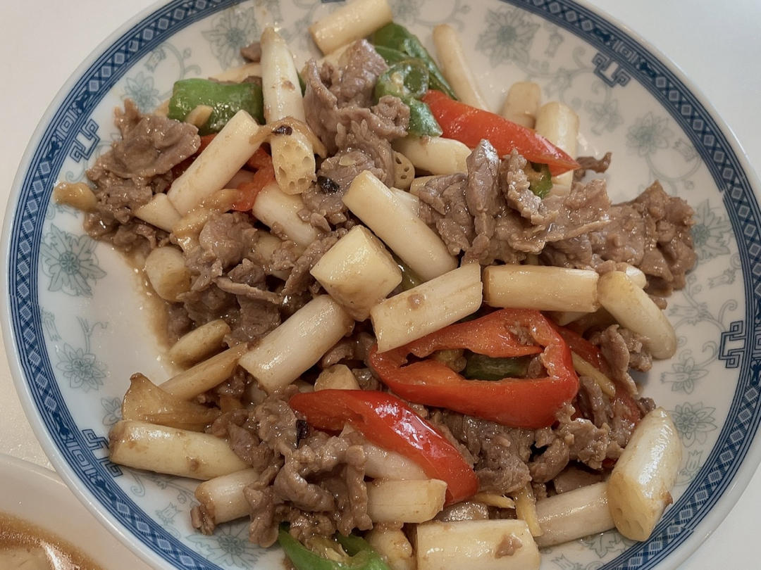 藕尖炒牛肉