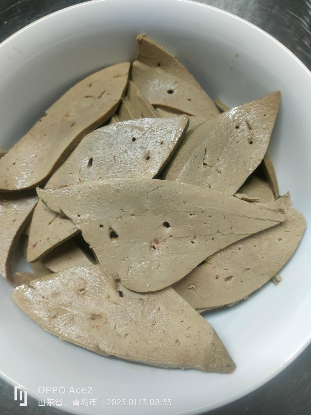 妈妈拿手菜卤猪肝（k66）