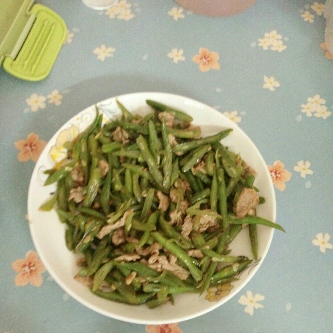 四季豆炒肉