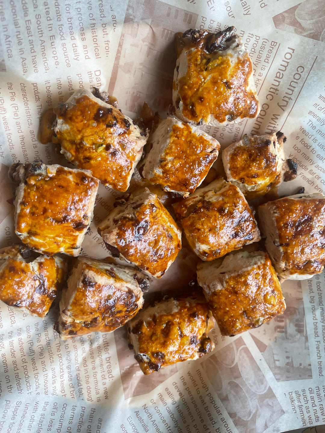 消耗淡奶油的司康