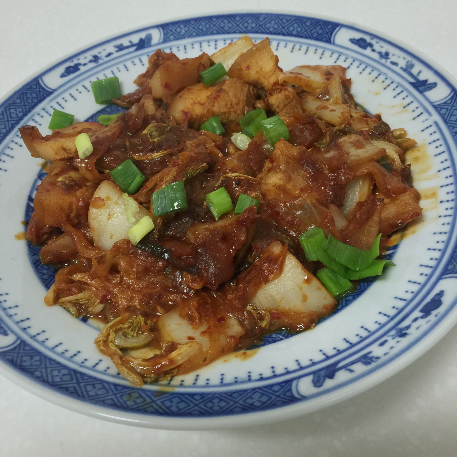 韩式泡菜五花肉