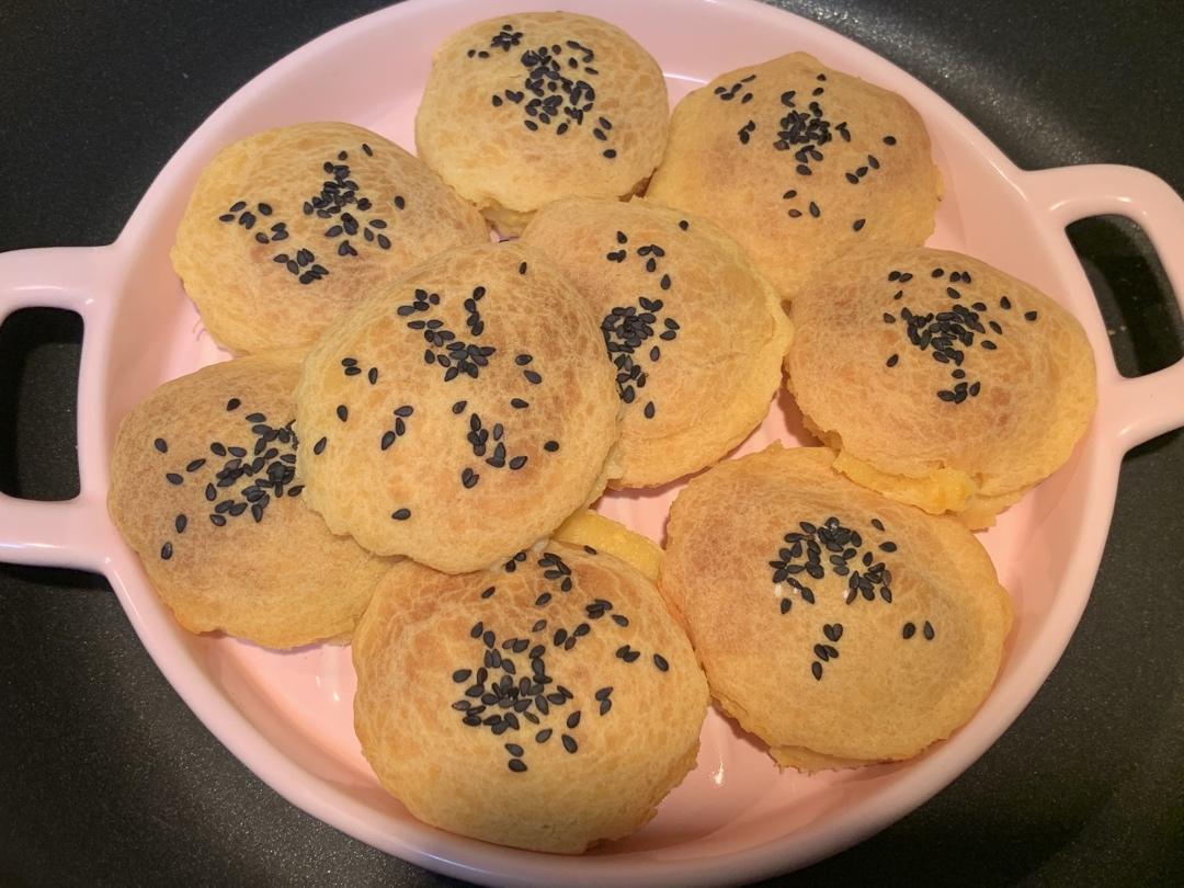 豆沙馅南瓜粑粑糕‼️有馅更好吃‼️超简单