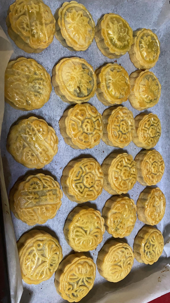 【终极版广式月饼配方】表皮油亮的秘诀！