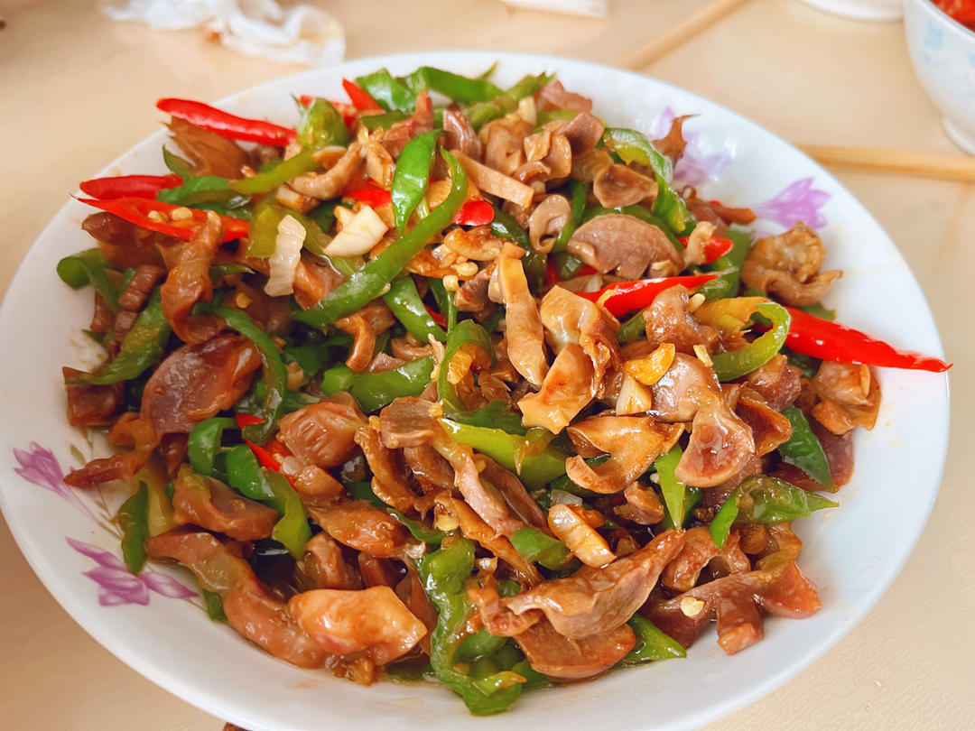 湖南口味香辣鸡胗