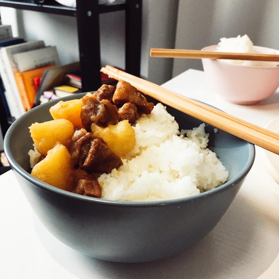 老丁的私房菜-土豆炖牛肉（川味版）