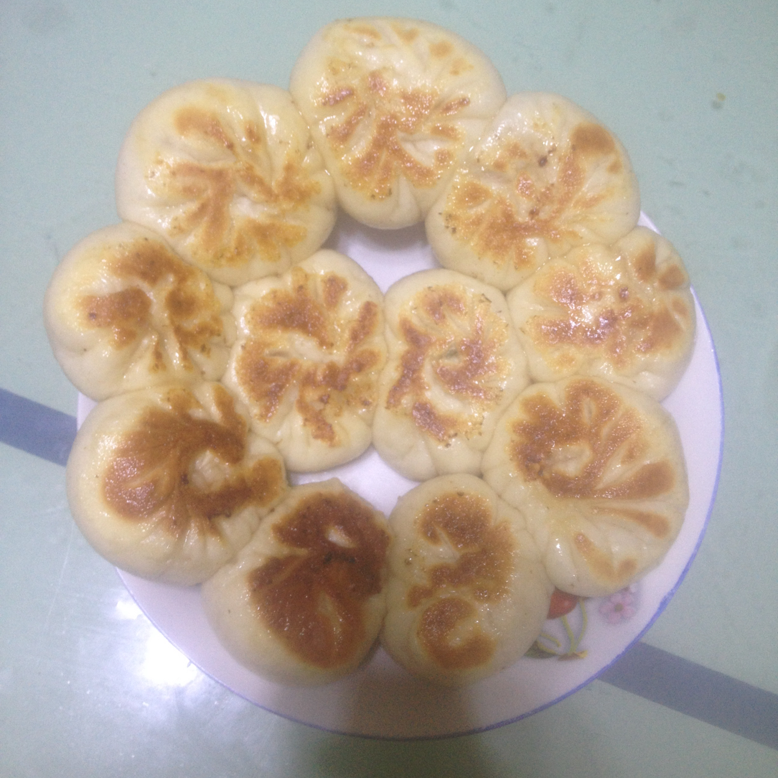 鲜虾猪肉生煎包（一定要看视频哟~）