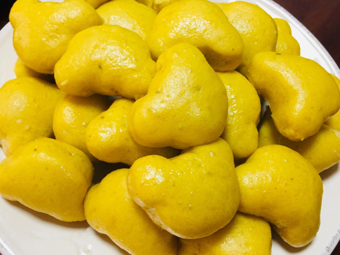 迷你南瓜小馒头，哄娃小零食