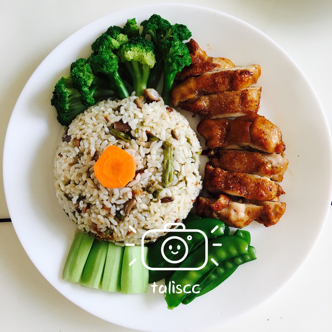 日式照烧鸡排饭
