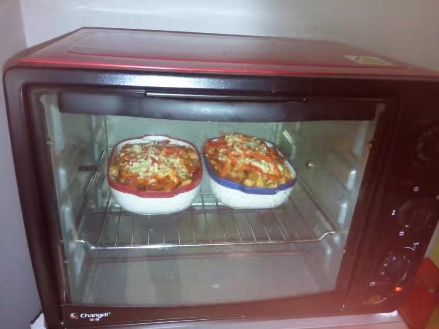 番茄鸡肉浓情焗饭【两人份】