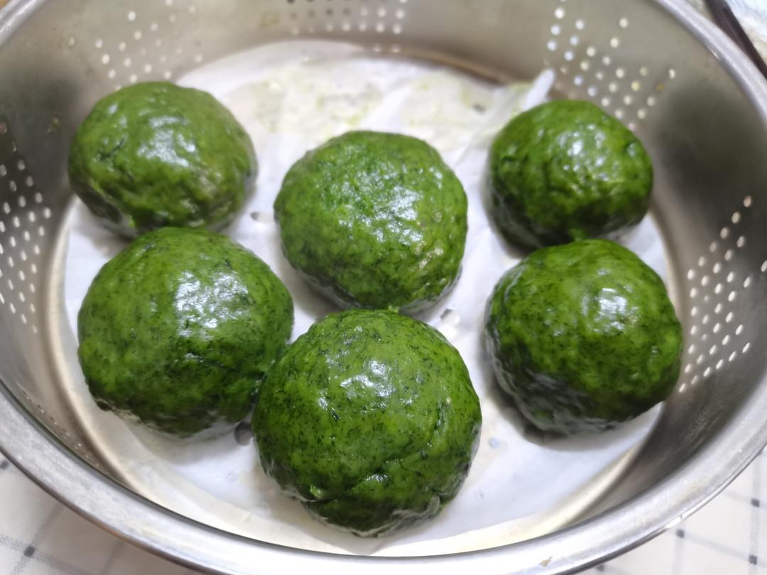 艾草青团、艾粑粑、艾糍、新鲜艾草制作