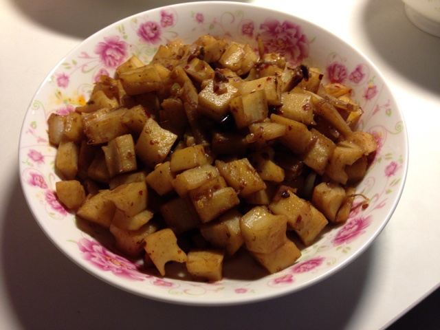 酸辣藕丁