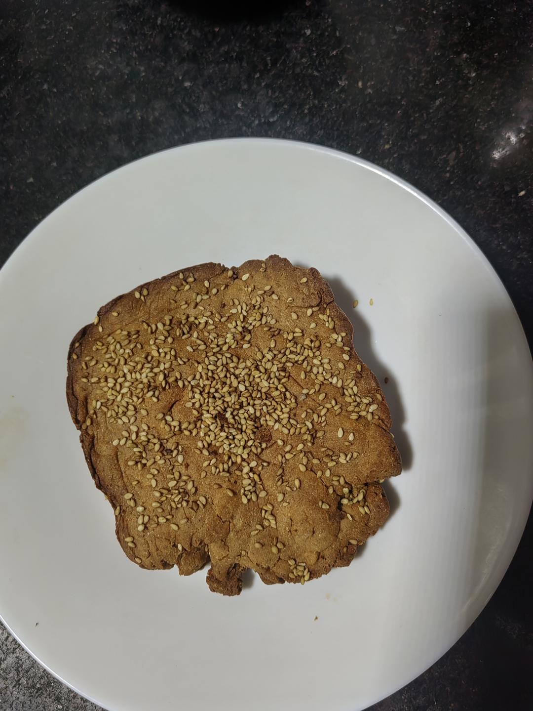 全麦麻酱烧饼司康（面包机懒人版）的做法