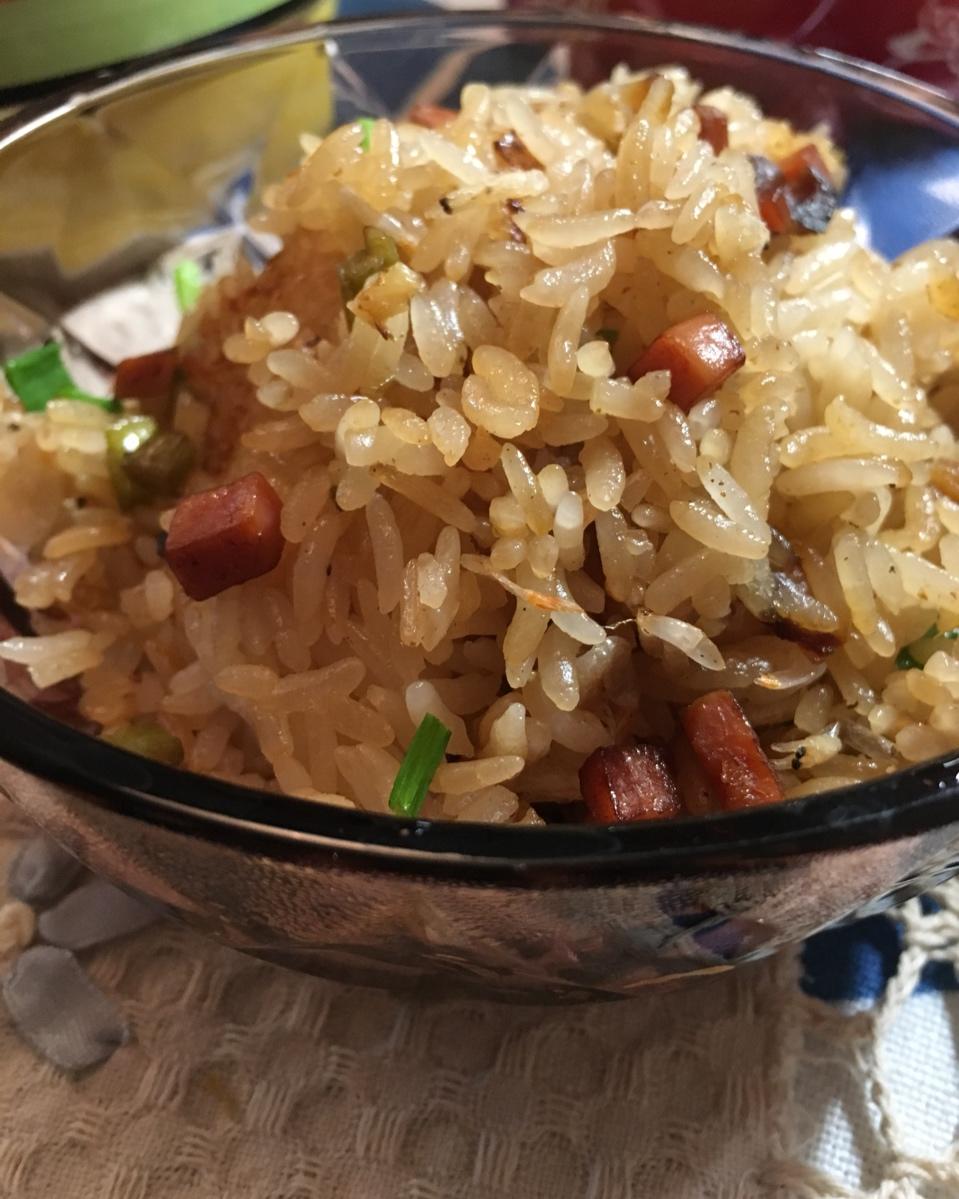 喷香排骨焖饭（爆好吃）