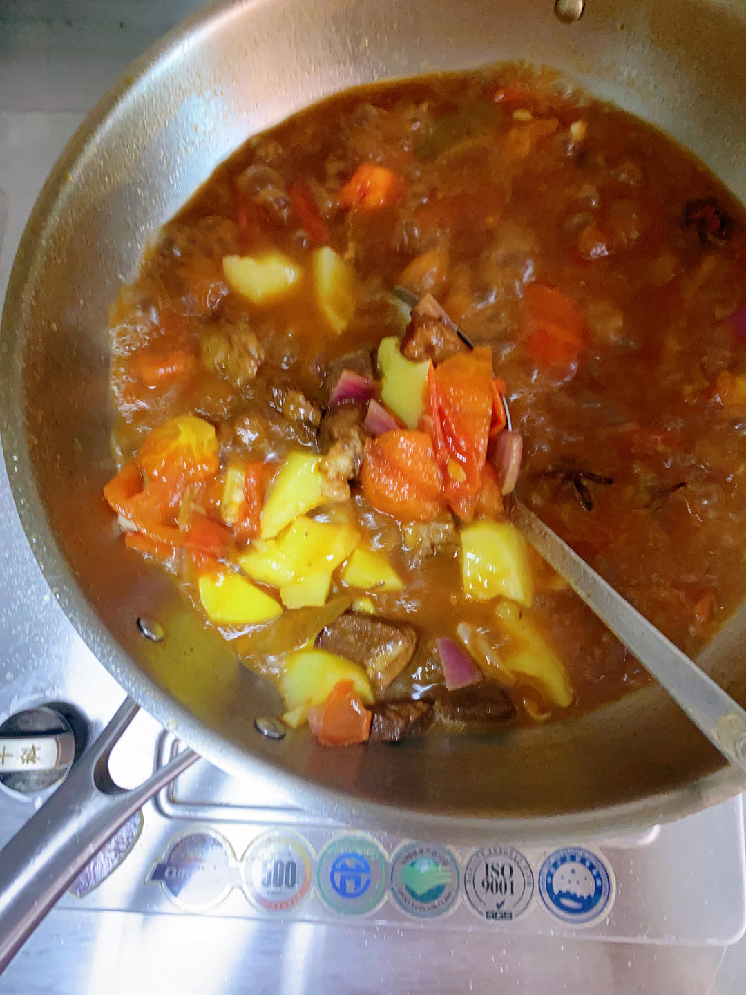 番茄土豆炖牛腩