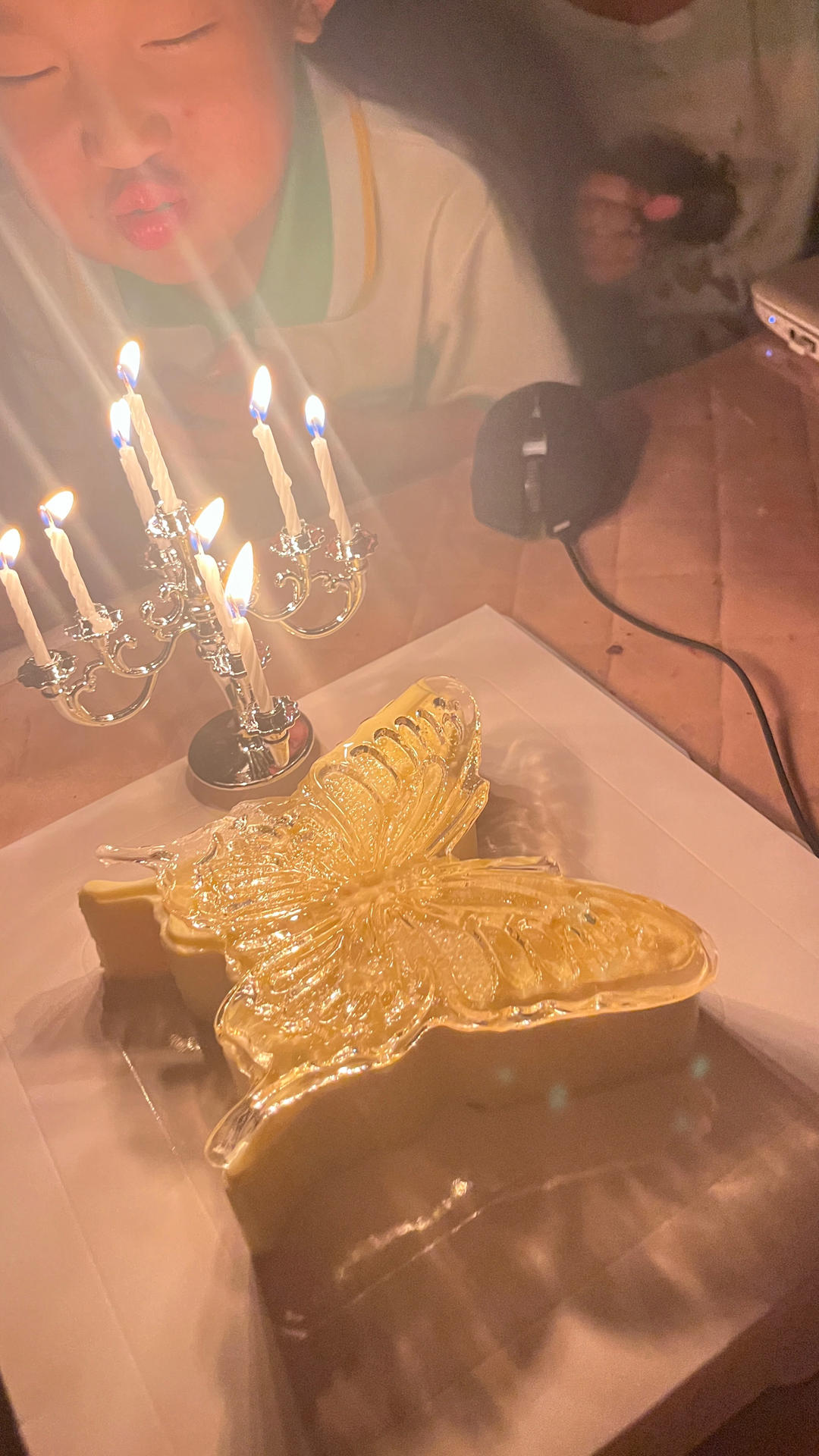 蝴蝶慕斯蛋糕—许愿蝶蛋糕，酸奶慕斯