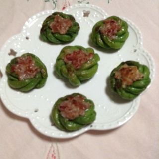 肉酿豆角
