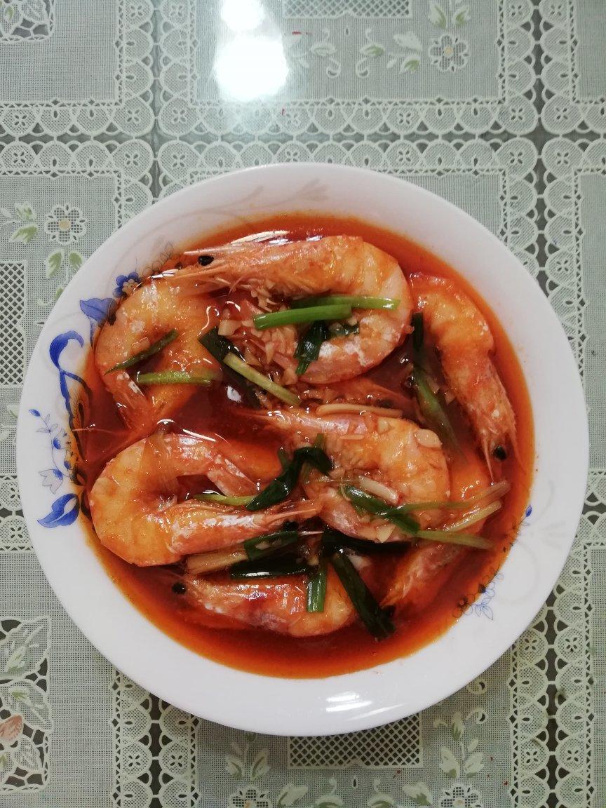 十分钟做好吃的红烧大虾