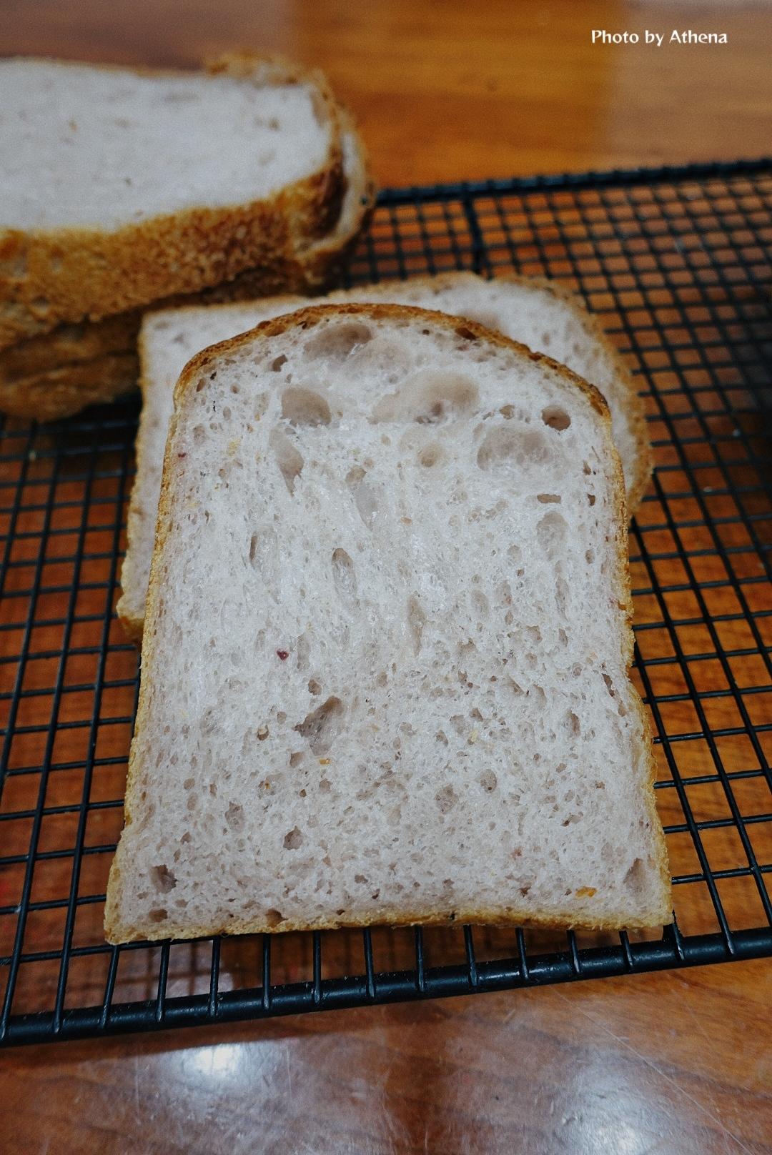 独家|视频版玫瑰荔枝酵液吐司