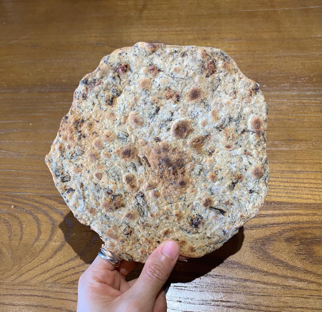 快手素梅干菜全麦脆饼【健康主食】
