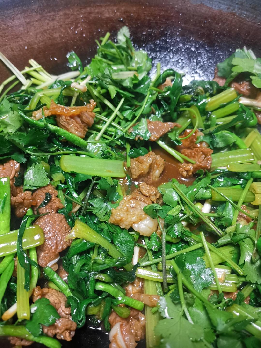 爆炒牛肉片