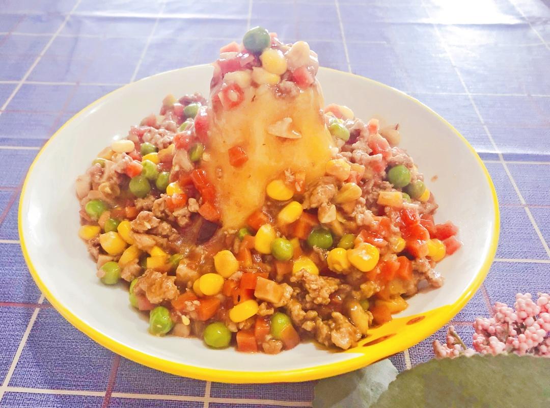 火山土豆泥