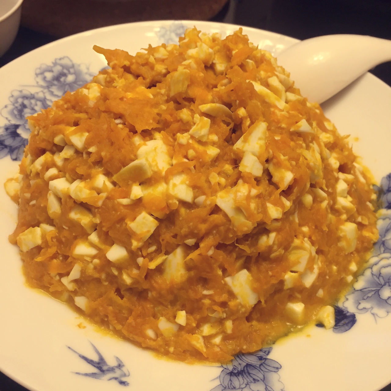 咸蛋焗南瓜（全蛋版）