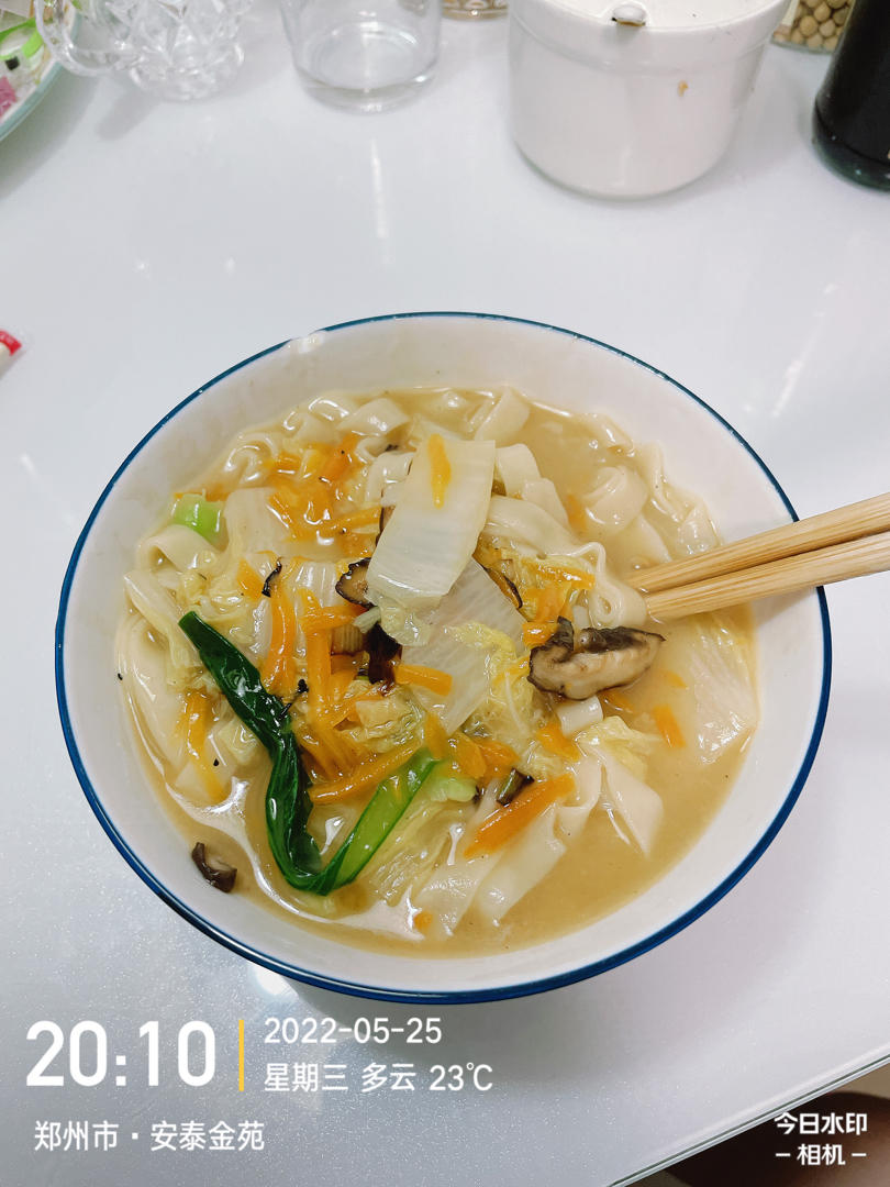 朴素的混汤面