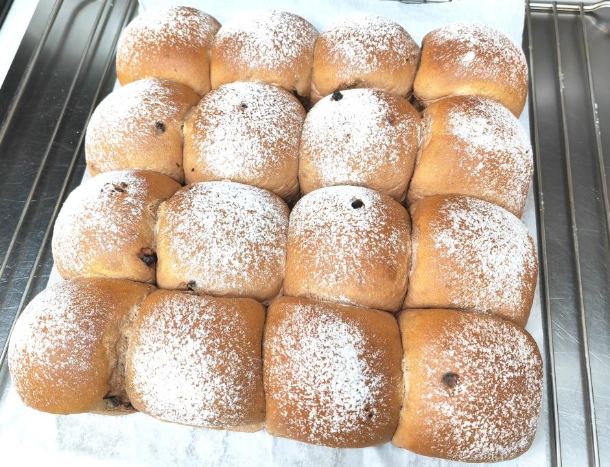 双重巧克力爆浆小餐包