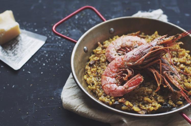 【山姆厨房】鸡纵菌阿根廷红虾烩饭的做法