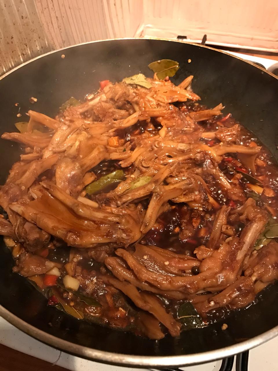 卤鸭掌不好吃你打我