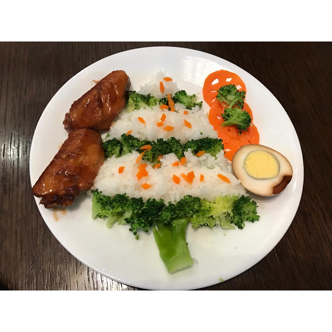 圣诞鸡翅饭