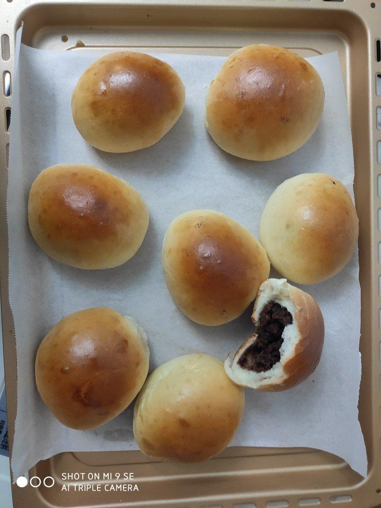 【跟做有奖】经典日式红豆包｜超级松软香甜｜新手必看｜一次发酵超快手