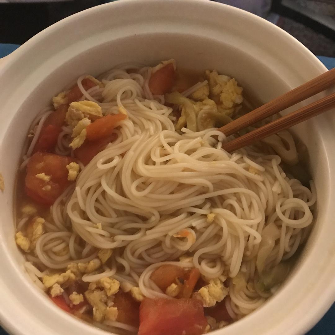 超级入味好吃的番茄鸡蛋面