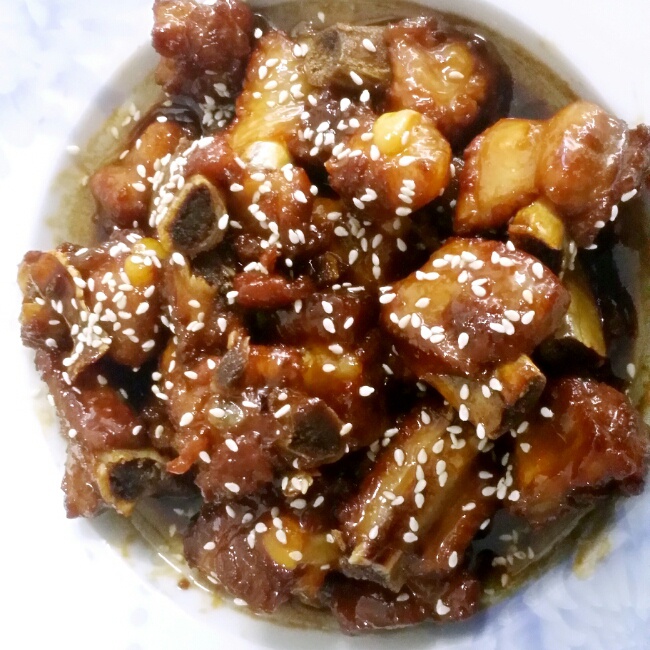 懒人版糖醋排骨