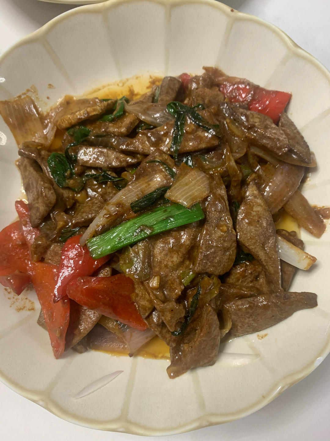 爽滑鲜嫩的【爆炒猪肝】不柴不粉无腥味！