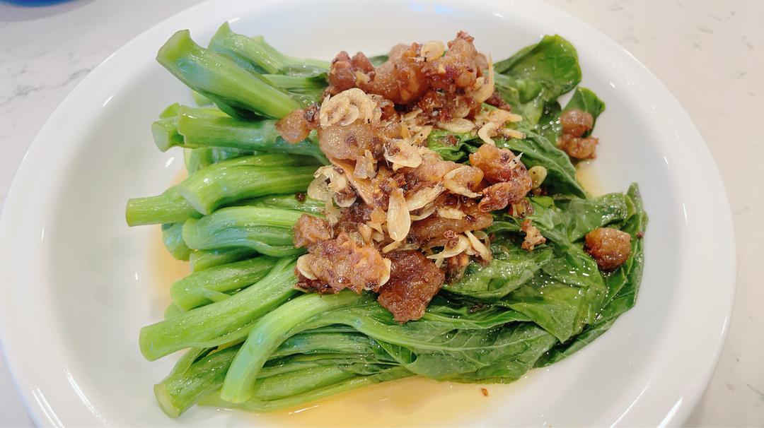 🥬🧄🥓盏鬼猪油渣酱汁的做法