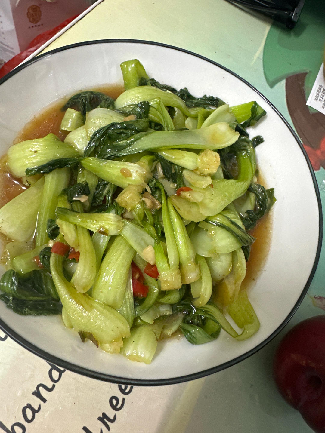 素炒小油菜