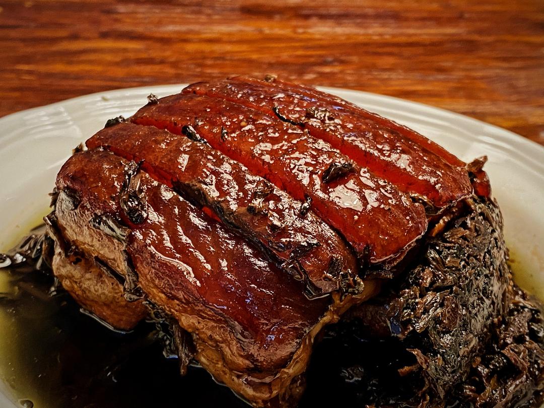 低碳生酮—梅菜扣肉，软糯浓香回味无穷的做法