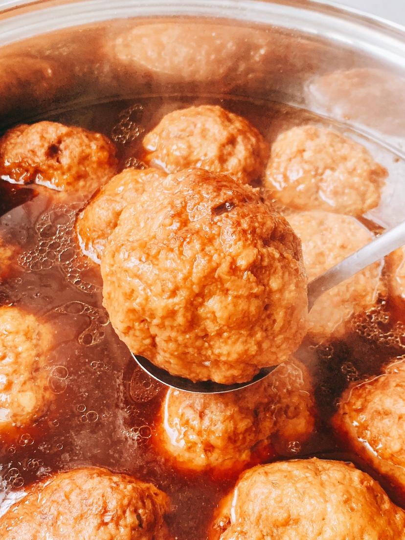 天津人过年必备的大丸子的做法