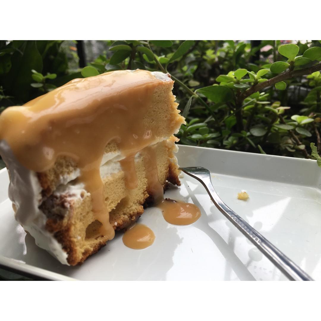 蛋糕淋面之二：焦糖奶油淋面