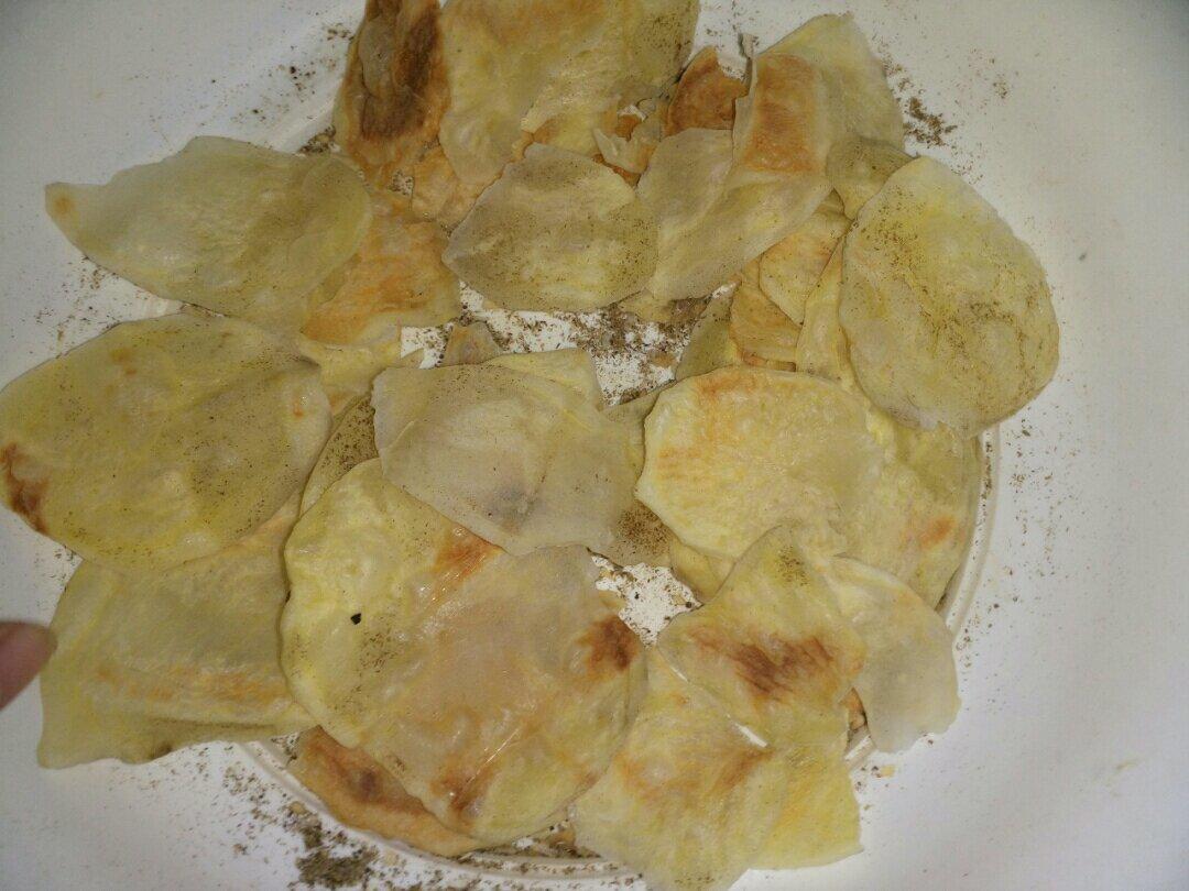 健康无油薯片