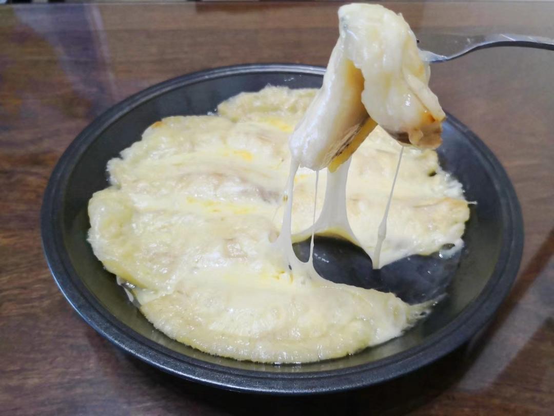 奶酪烤香蕉