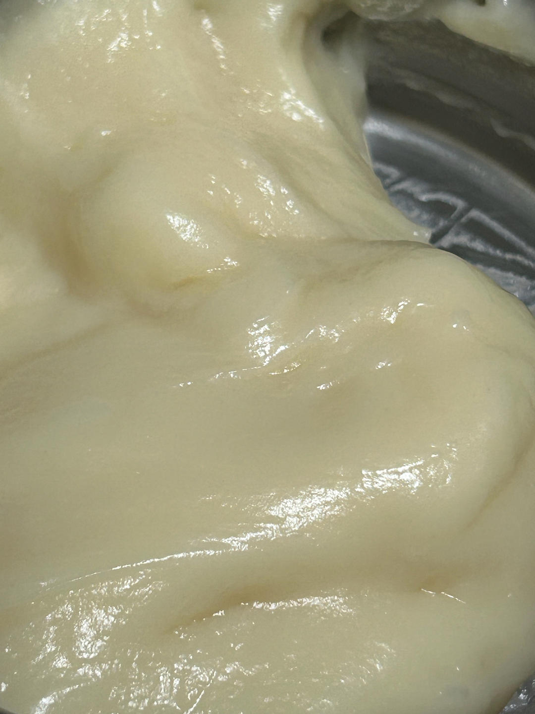 拉丝麻薯隔夜冷藏不变硬的实验成功，三夜依然拉丝