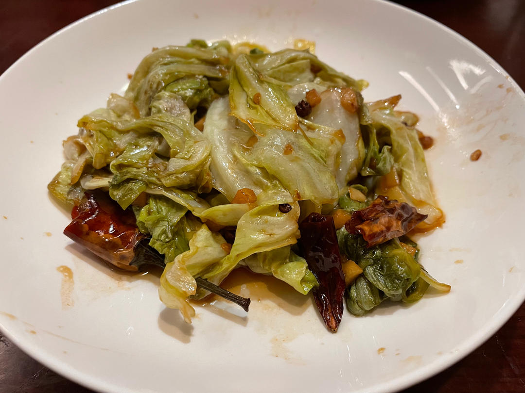 5分钟快手菜，手撕包菜