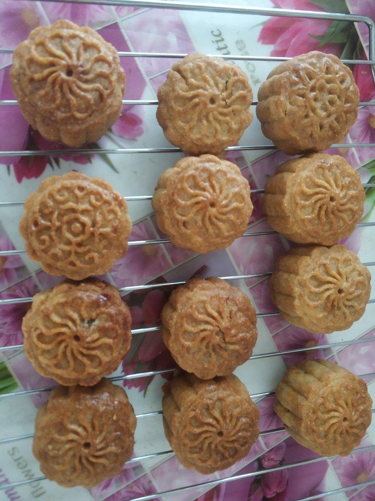五仁月饼～不用转化糖浆的版本