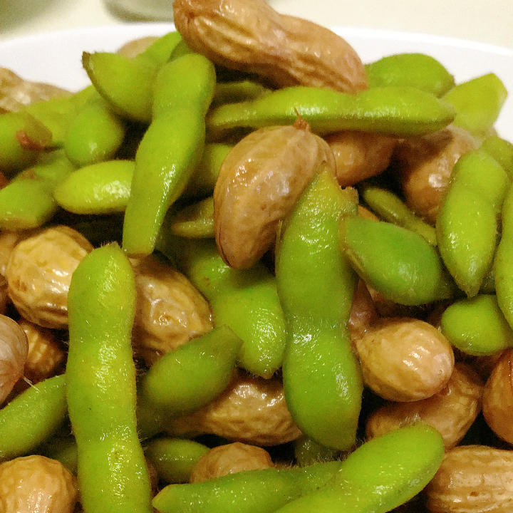 夏日必备煮五香毛豆花生🥜