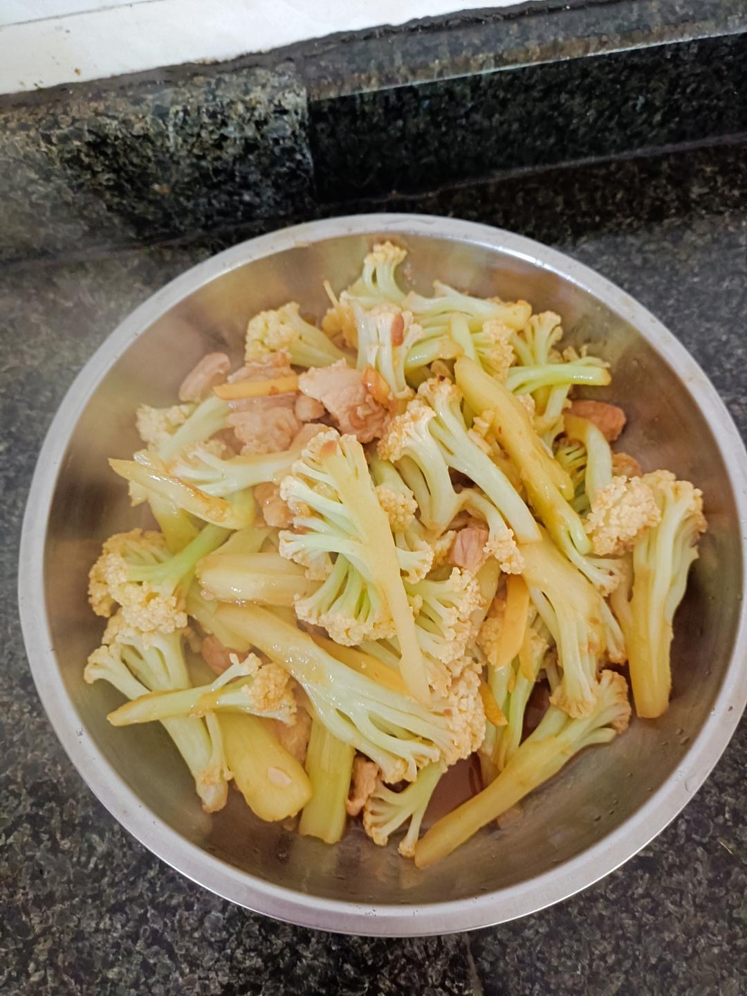干锅有机菜花