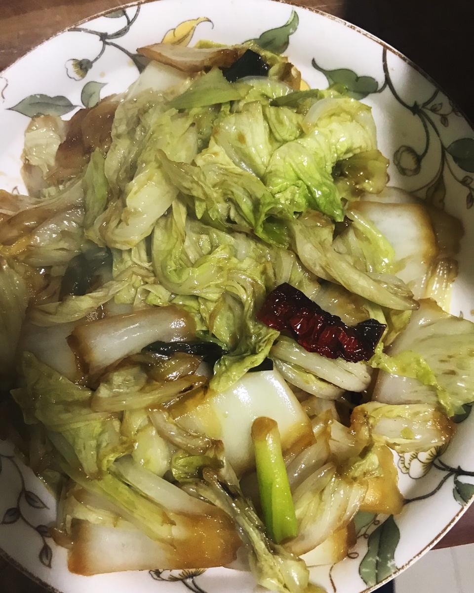 【减肥快手菜】酸辣白菜